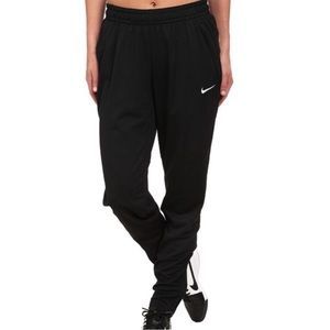 Nike Women’s Academy Training Soccer Pants Size S Black Shiny Slick Exterior